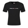 T-shirt Tommy Jeans koszulka bluzka damska czarna